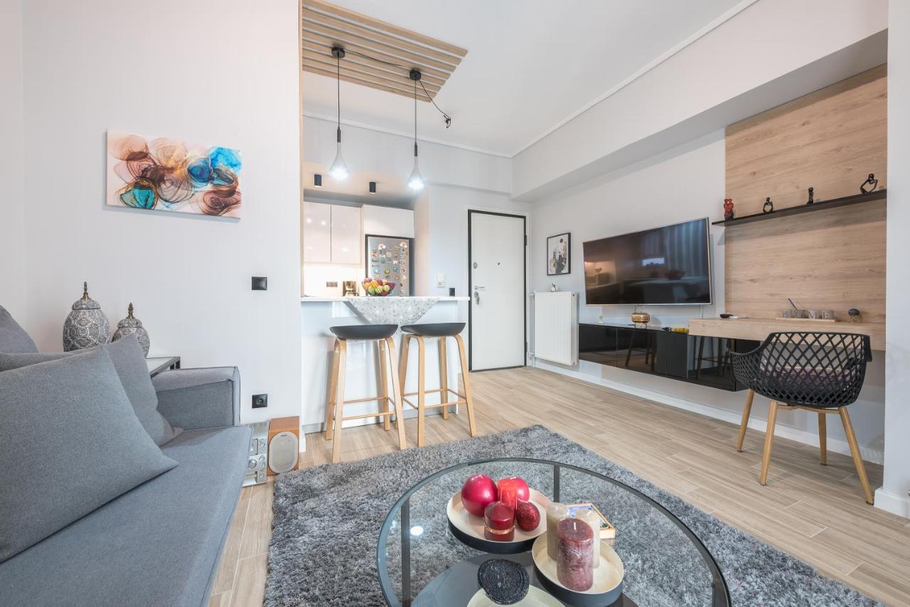 Comfy And Modern Apartment Aten Exteriör bild