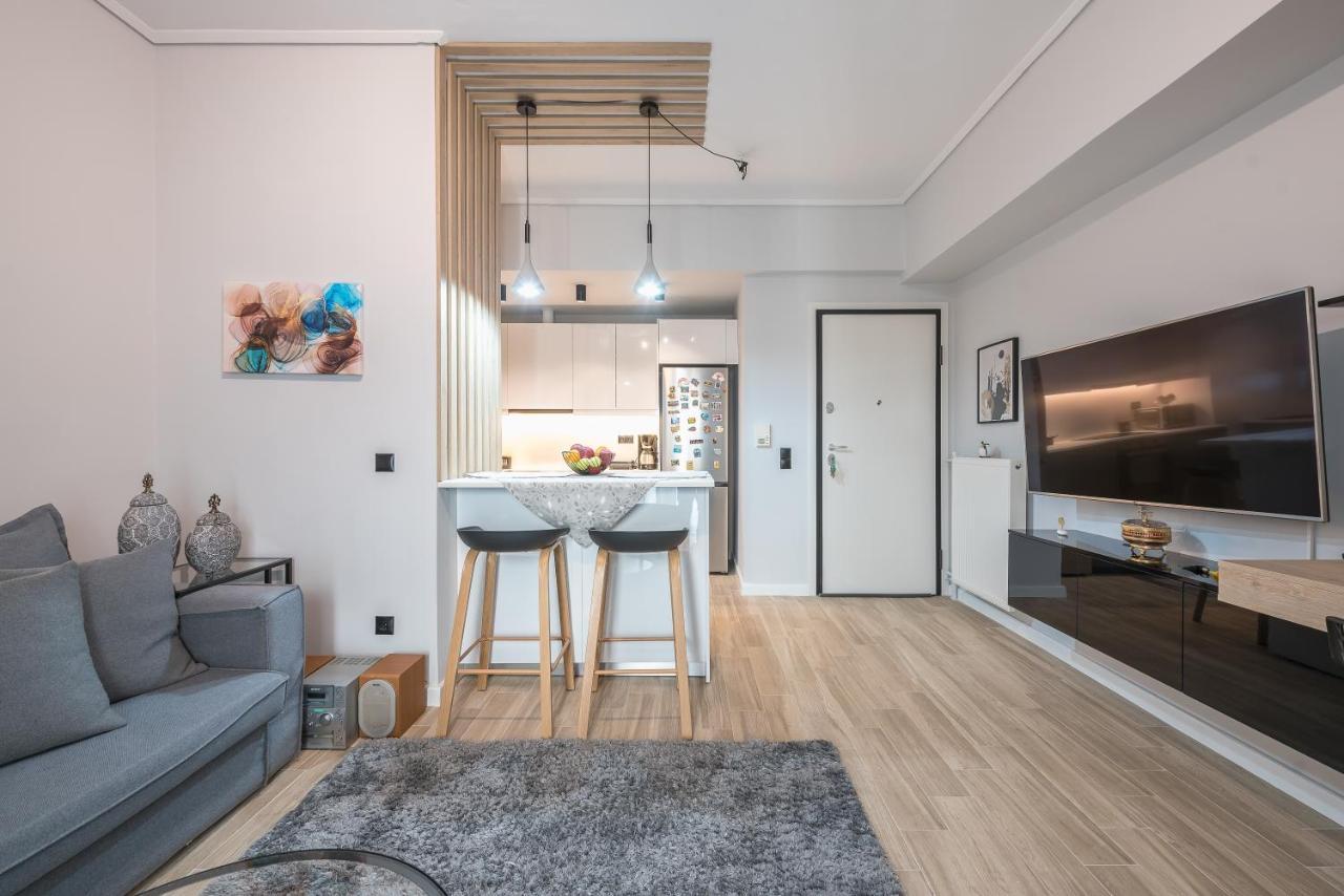 Comfy And Modern Apartment Aten Exteriör bild